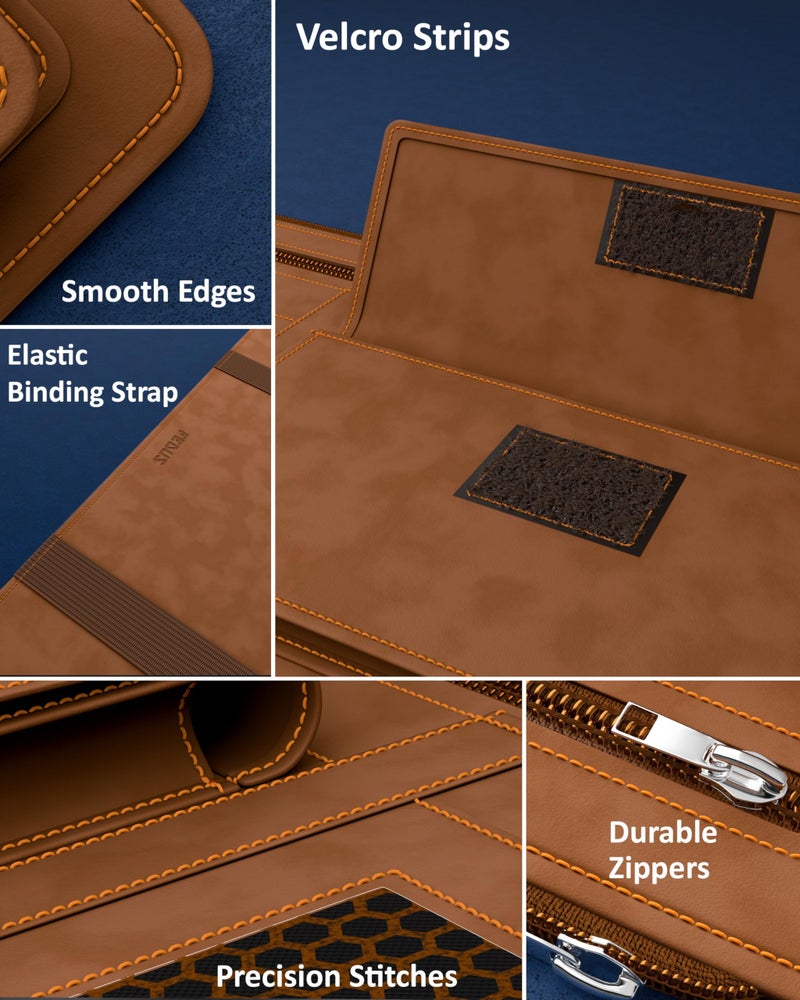 FEDUS Premium Car Sun Visor Organizer and Storage Car Document Holder, Sunglasses Holder for Car, Car All New Accessories Multipocket Pouch Auto Interior Accessories for Truck, SUV, Van - Image 4
