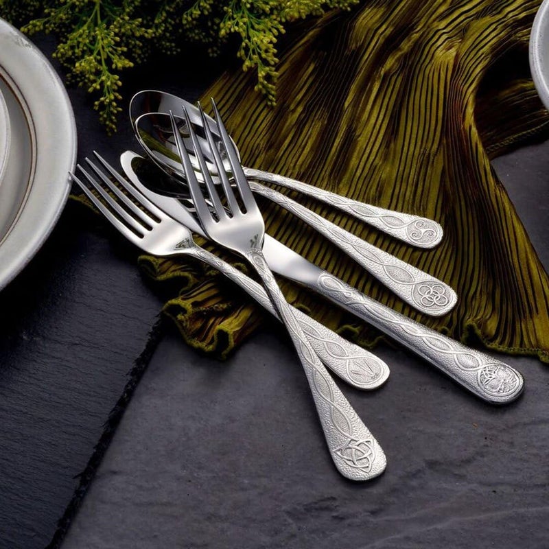 Liberty Tabletop Celtic 20pc Flatware Set Service for 4 Silverware MADE IN USA - Image 5