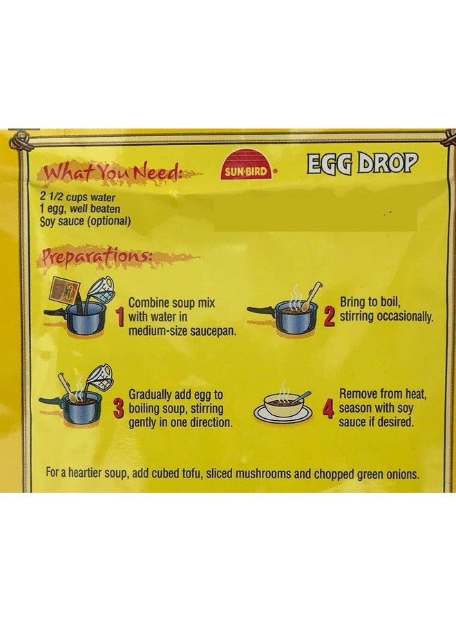 Sun Bird Sun-Bird Egg Drop Soup Mix 1 oz - Pack of 24 - Image 4