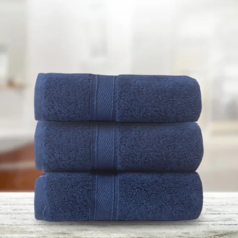 Efabrika Luna Cotton 3 Piece 40X75 Hand Face Towel Set