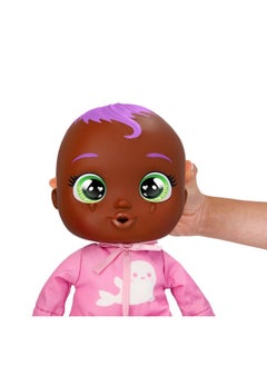 كراي بيبيز مجموعة حوض استحمام تفاعلية لدمية الأطفال حديثي الولادة My First Bath Tiff مع أكثر من 20 صوتًا للأطفال، للبنات والأطفال من سن 18 شهرًا وما فوق  - Image 2
