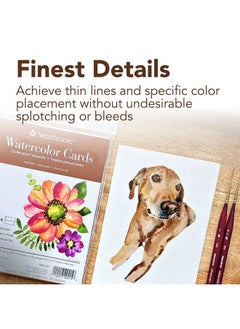 Strathmore Watercolor Postcard Pad, 4x6 inches, 15 Pack - Custom Greeting Cards for Weddings, Events, Birthdays  - Image 5