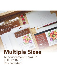 Strathmore Watercolor Postcard Pad, 4x6 inches, 15 Pack - Custom Greeting Cards for Weddings, Events, Birthdays  - Image 3