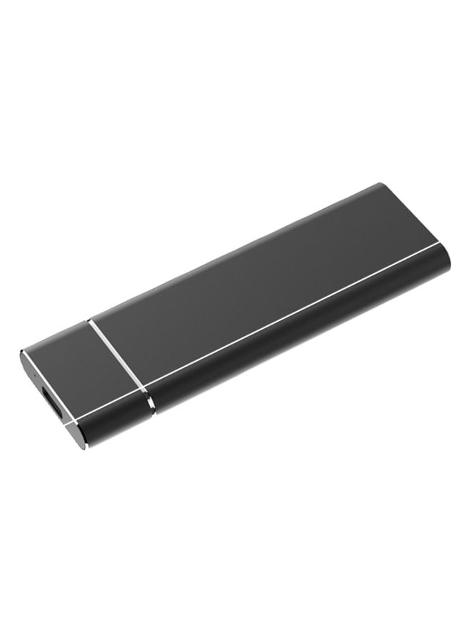 BURAQ M.2 NGFF to USB-C / Type-C USB 3.1 Interface Aluminum Alloy SSD Enclosure(Black) - Image 1