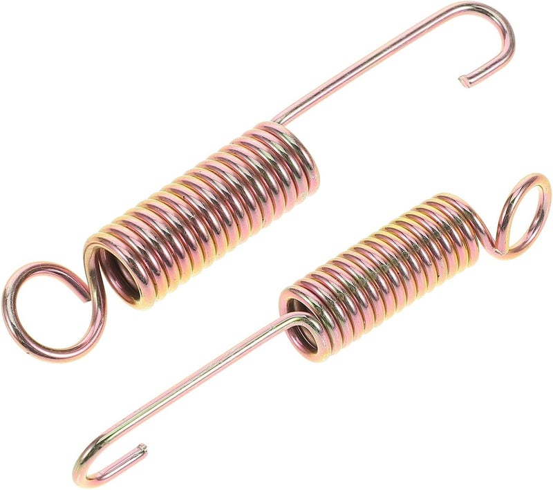 Healeved Motorcycle Side Stand Spring 2pcs Dirt Bike Kickstand Replacement Metal Coil Springs for Scooter Atv Repair Accessories - Image 1