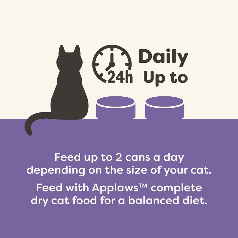 Applaws Natural Wet Cat Food in Gravy, Limited and Natural Ingredients, High Protein with No Artificial Additives, Variety Selection in Gravy (24 x 2.47oz Cans) - Image 4