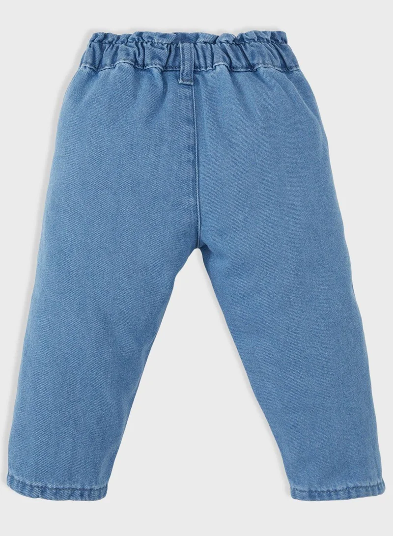 ديفاكتو جينز فت فتيات بخصر ورقي