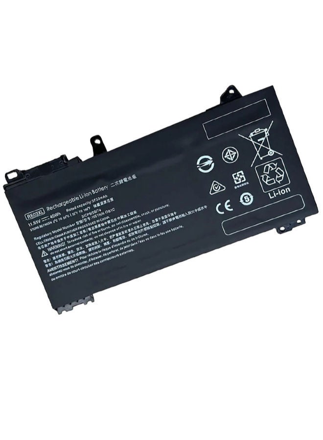 Lap-Tech Compatible Laptop Battery for ProBook 430 G6, ProBook 440 G6, ProBook 455R G6, Zhan 66 G2 14 – Fits Part Numbers HSTNN-0B1C, HSTNN-DB9A, RE03XL, L32407-541 – 45Wh – 6 Months Warranty by LAPTECH - Image 1