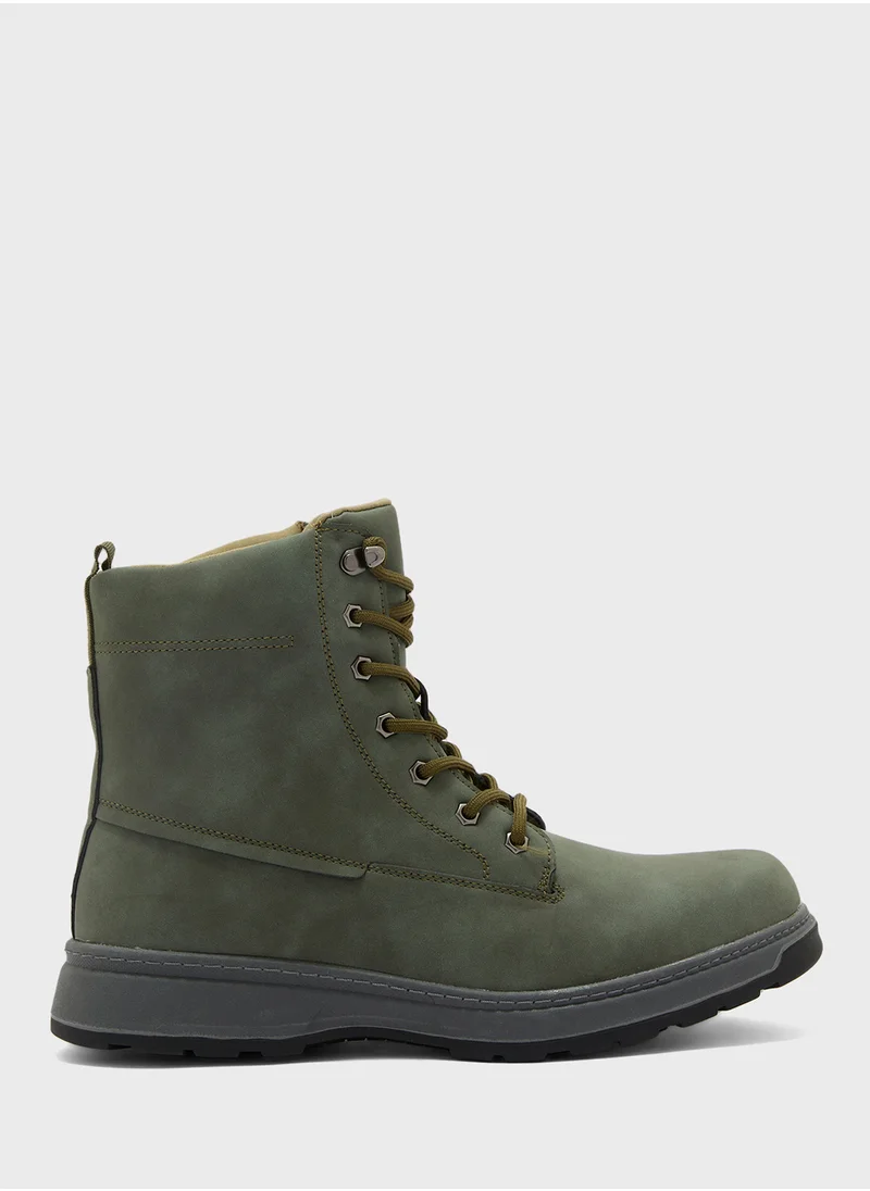 Seventy Five Casual Combat Boots