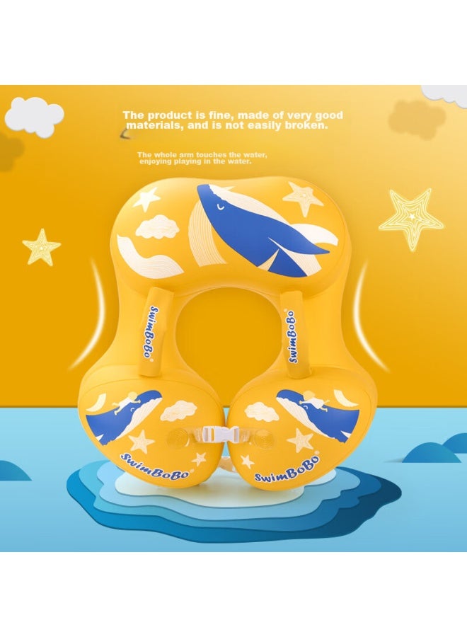 Kingpou Baby Swimming Ring, Infant Armpit Ring, Children's Swim Ring, Bath And Water Play Toy, Birthday Gift K8010s - Image 4