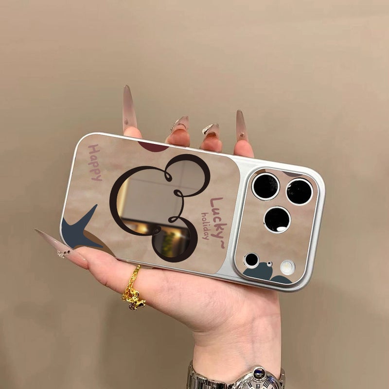 Hollow-Out Mouse Design Case Suitable for Apple 17 Pro Max, iPhone 16 Pro Cartoon, 15 Mirror, 14 New Model, 13 - Image 4