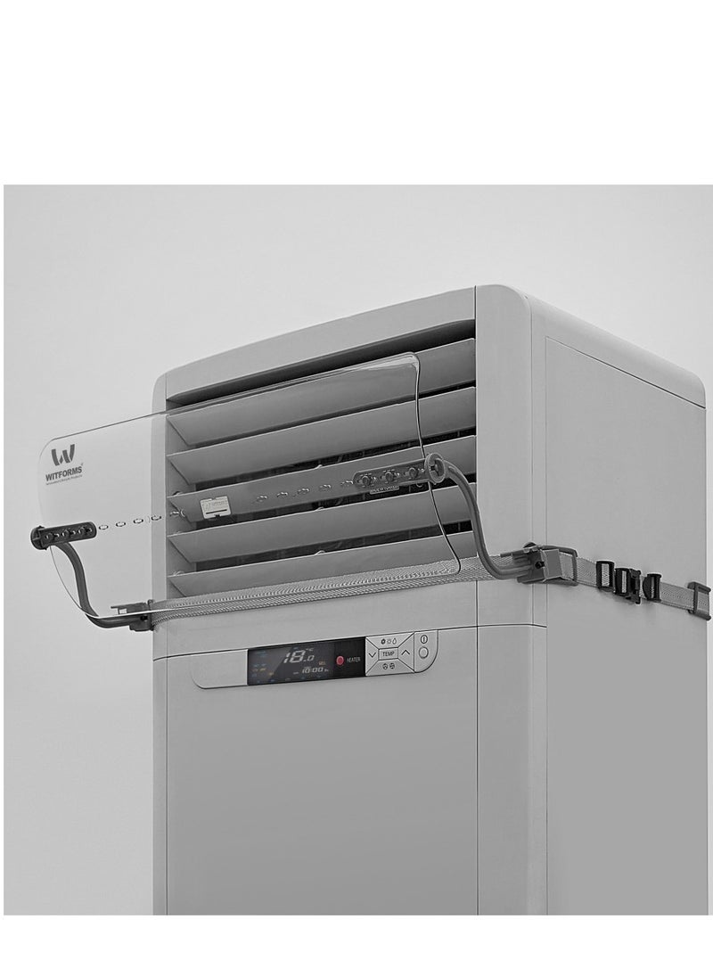 Witforms - AC air deflector , Suitable for stand air conditioners. Easy to install and remove - Image 1