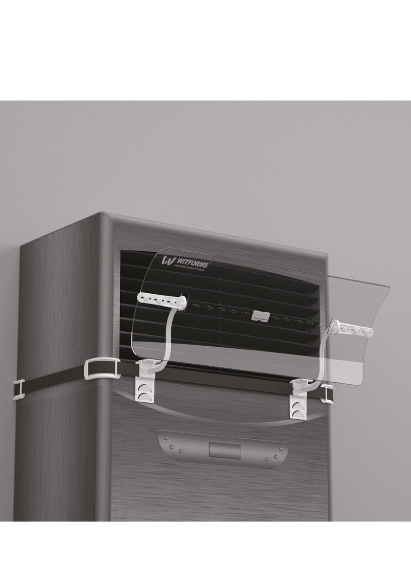 Witforms - AC air deflector , Suitable for stand air conditioners. Easy to install and remove - Image 1