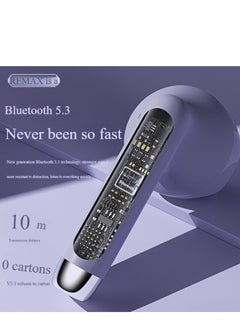 REMAX True wireless Headphones Bluetooth headset 5.3, lower power consumption, less latency, more stable signal, effective noise cancellation, no sound leakage, compatible with Android/Apple phones  - Image 2
