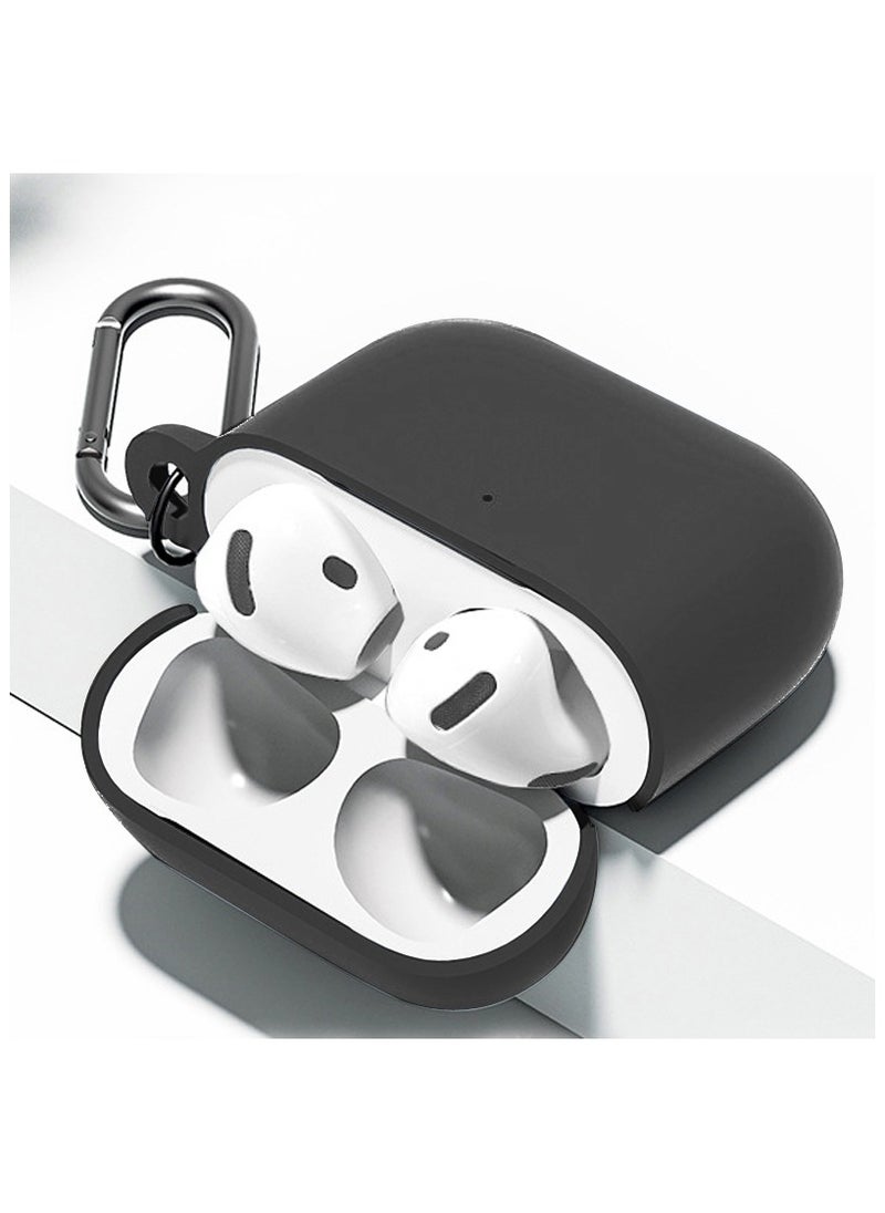 Generic - Soft Silicone Protective Case Cover for AirPods 4 with Cleaner Kit and Keychain - Image 1