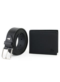 Lacoste Wallet-Belt Set For Men