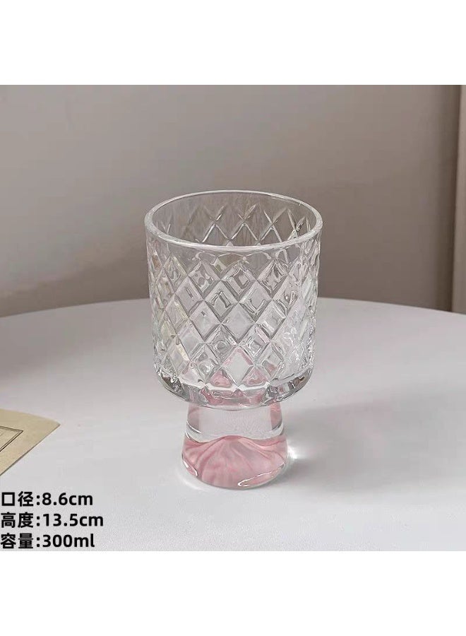 طقم كاسات كريستال مضلع 6 قطع – أكواب زجاج شفافة أنيقة للعصائر والمشروبات – تصميم عصري مناسب للسفرة والضيافة - Image 3