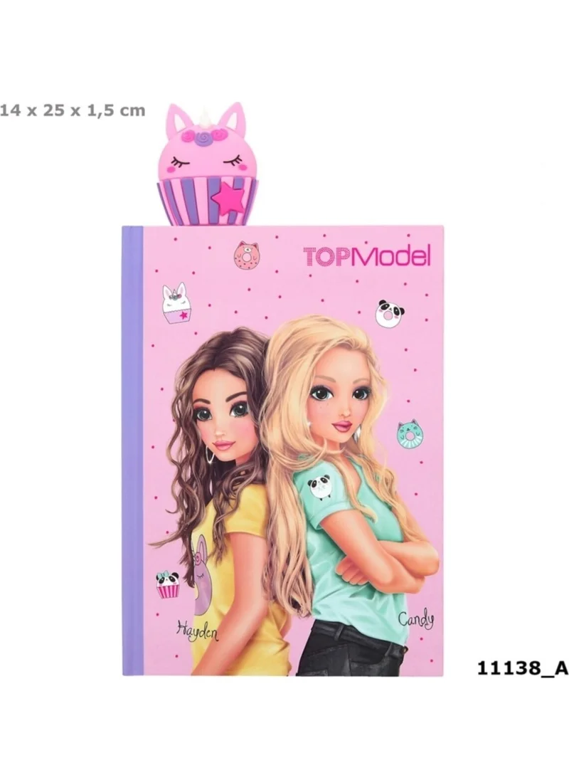 Top Model Secrets Book Candy Notebook