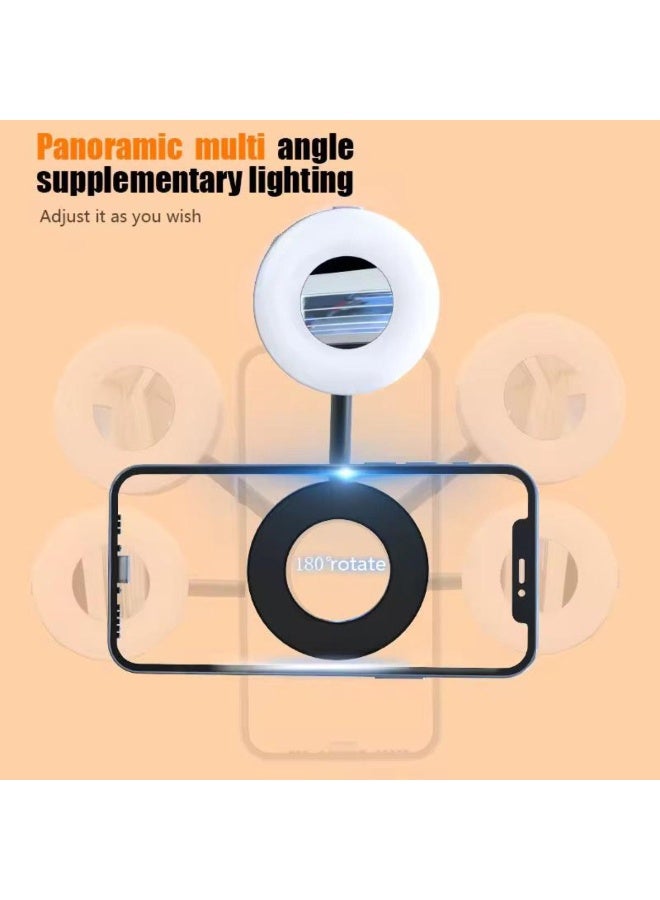 تراديو ضوء ملء الصور الشخصية المغناطيسي متعدد الزوايا K3 - ضوء حلقي تجميلي محمول قابل للتعديل - Image 3
