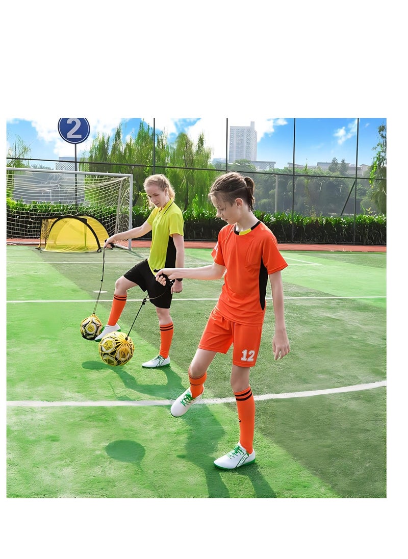 Generic - Portable Handheld Soccer Trainer with Net Bag: Daily Training Essential, Easy to Carry - Image 1