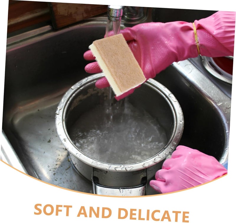 Healeved 24pcs Dish Washing Sponge Non Scratch Kitchen Scrubber Sponge for Kitchen - Image 3