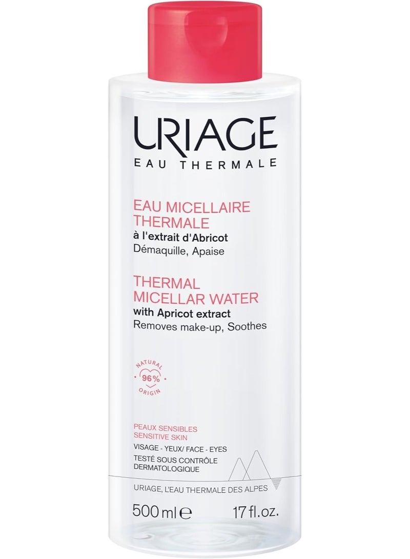 Uriage Eau Thermale Thermal Micellar Water for Sensitive Skin 500ml - Image 1
