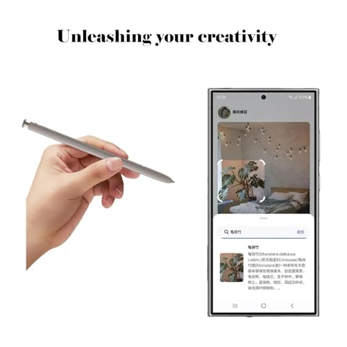 CaoXiong 2 Pack S24 Ultra S Pen Replacement for Samsung Galaxy S24 Ultra Stylus Pen withoutBluetooth,Galaxy S24 Ultra Replacement Pen for Samsung Galaxy S24 Ultra S Pen EJ-PS928BYEGUS (Light Gray) - Image 5
