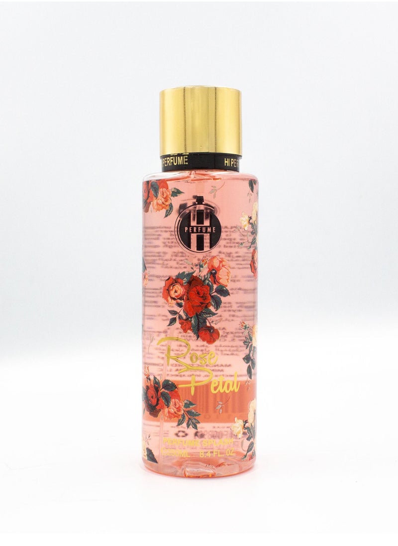 Hi Perfume - Hi Perfume Body Mist Rose Petal Perfume Splash for Women - 250ml - Image 1