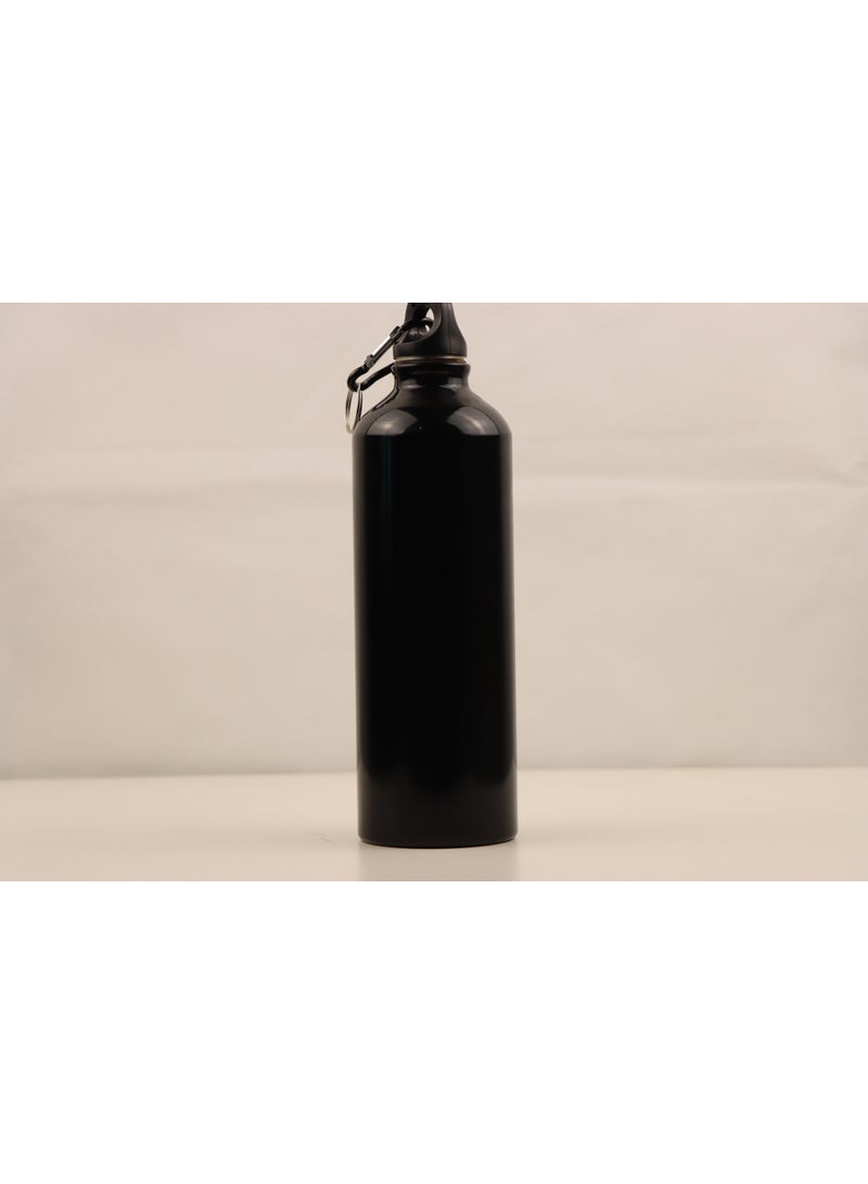 Ozono Aluminium Water bottle, 500ML, Black - Image 2