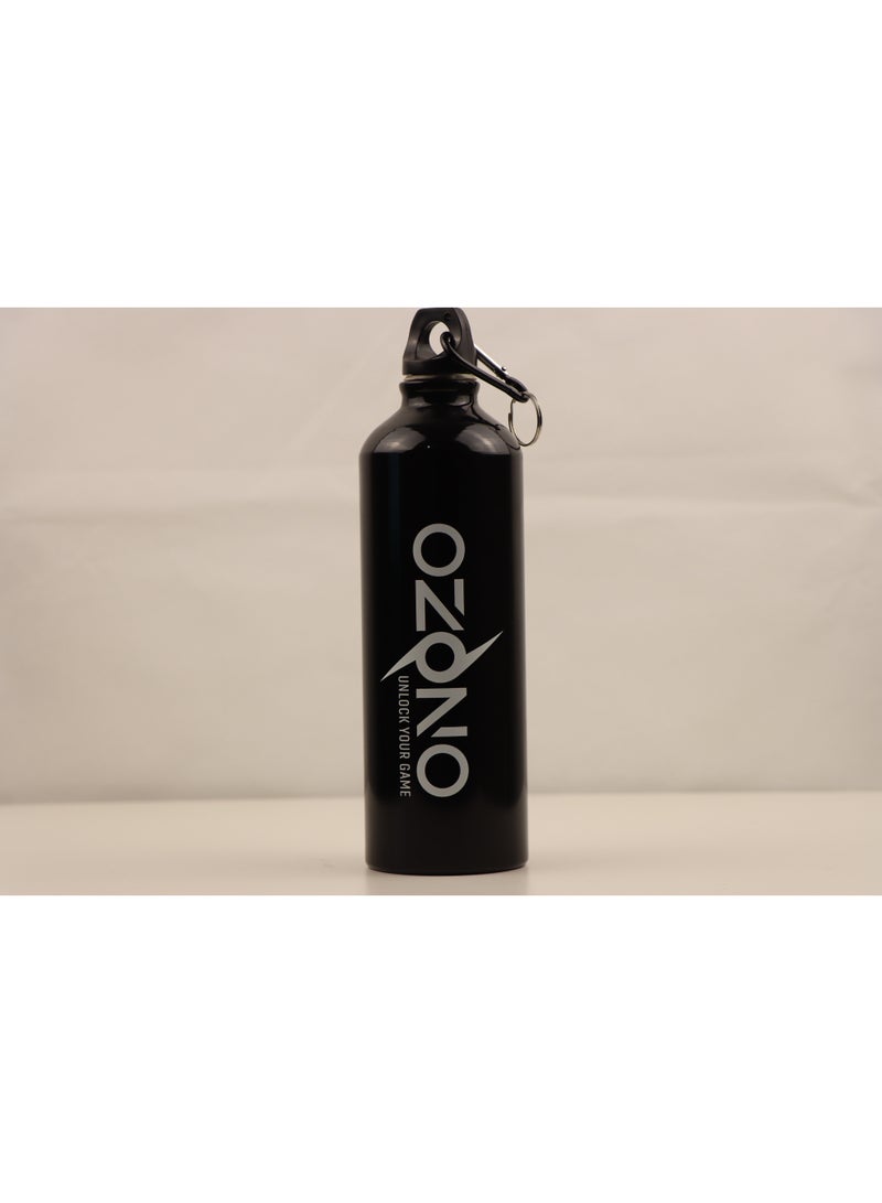 Ozono Aluminium Water bottle, 500ML, Black - Image 4