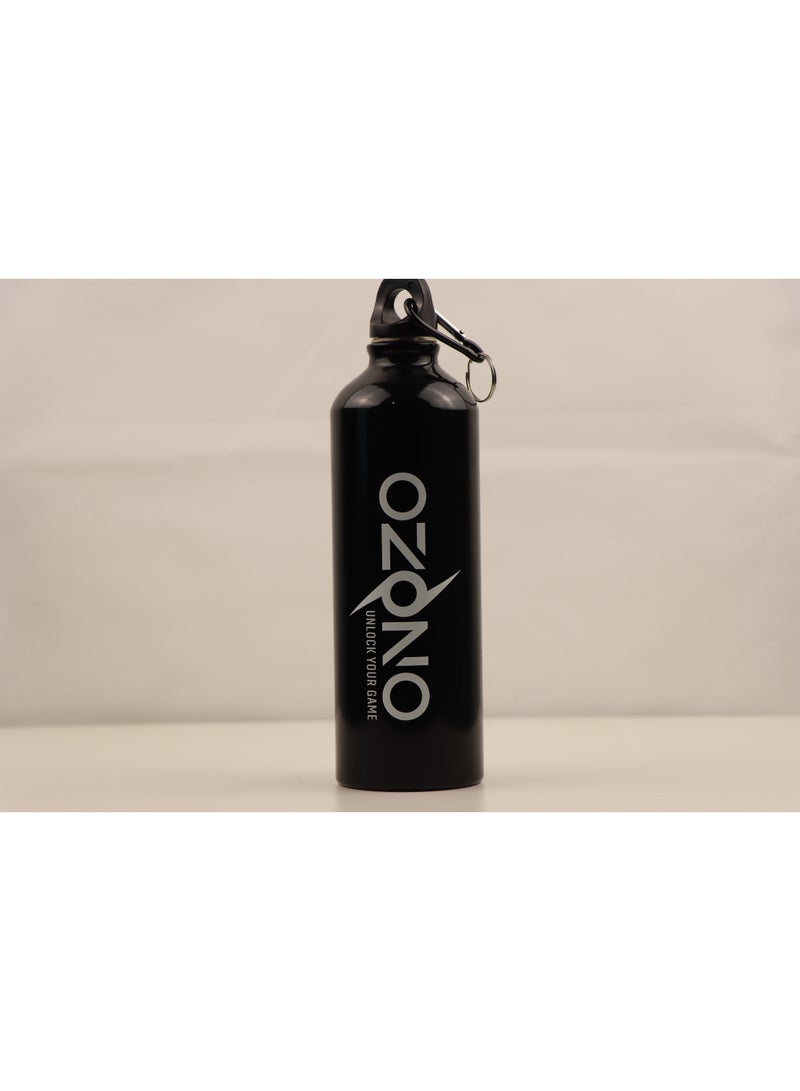 Ozono Aluminium Water bottle, 500ML, Black - Image 3