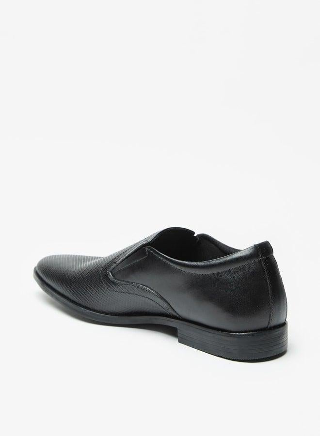 LBL by Shoexpress Men's Textured Slip-On Loafers - Image 2