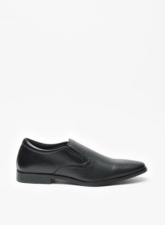 LBL by Shoexpress Men's Textured Slip-On Loafers - Image 3