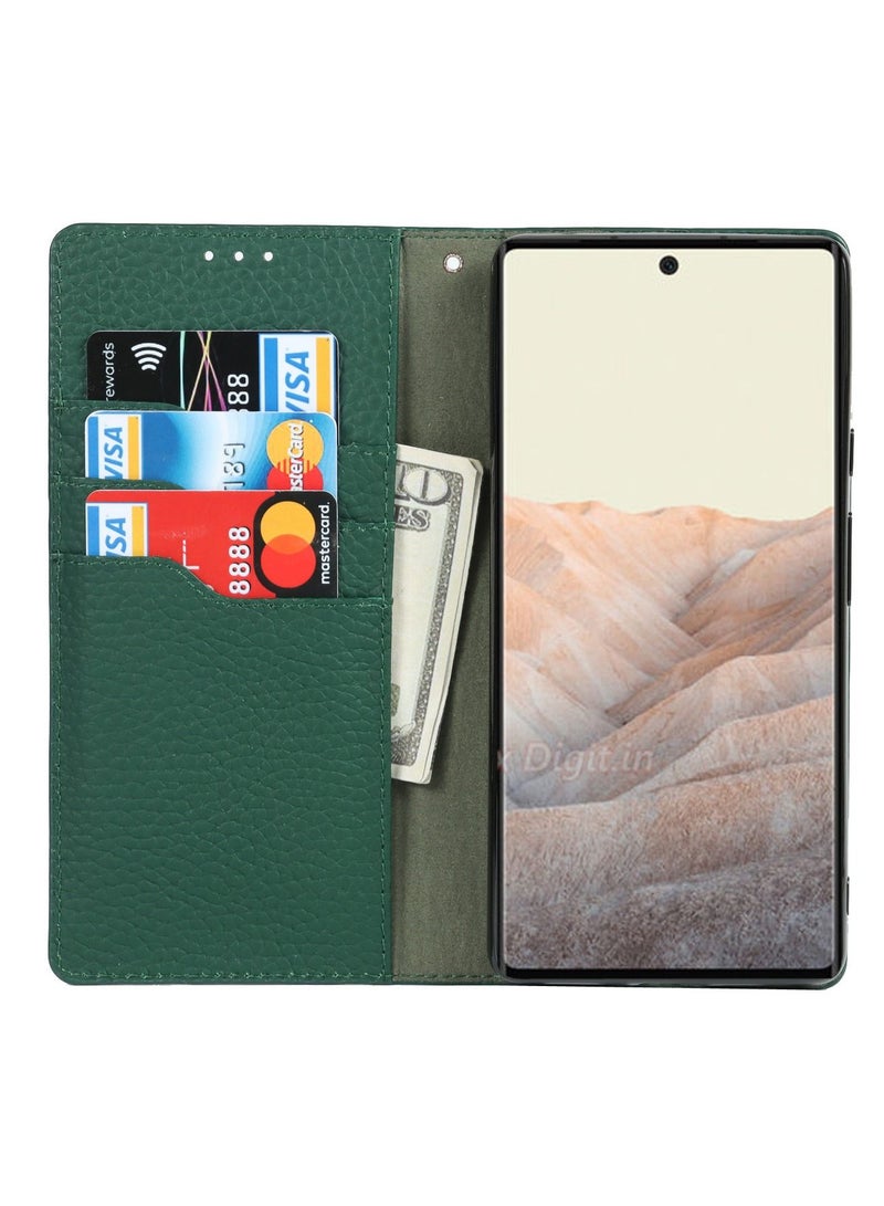 Suteni Flip Cover Card Slots Leather Phone Case for Google - Image 3