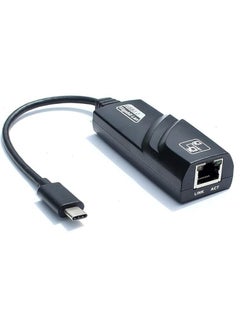 Generic USB C 3.0 to Ethernet RJ45 Gigabit LAN Adapter 10/100/1000Mbps  - Image 1