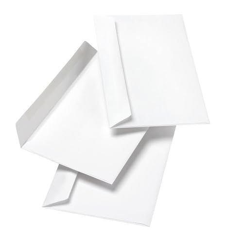 Office Depot Booklet Envelopes, 6in. x 9in., White, Box Of 100, 77326 - Image 5