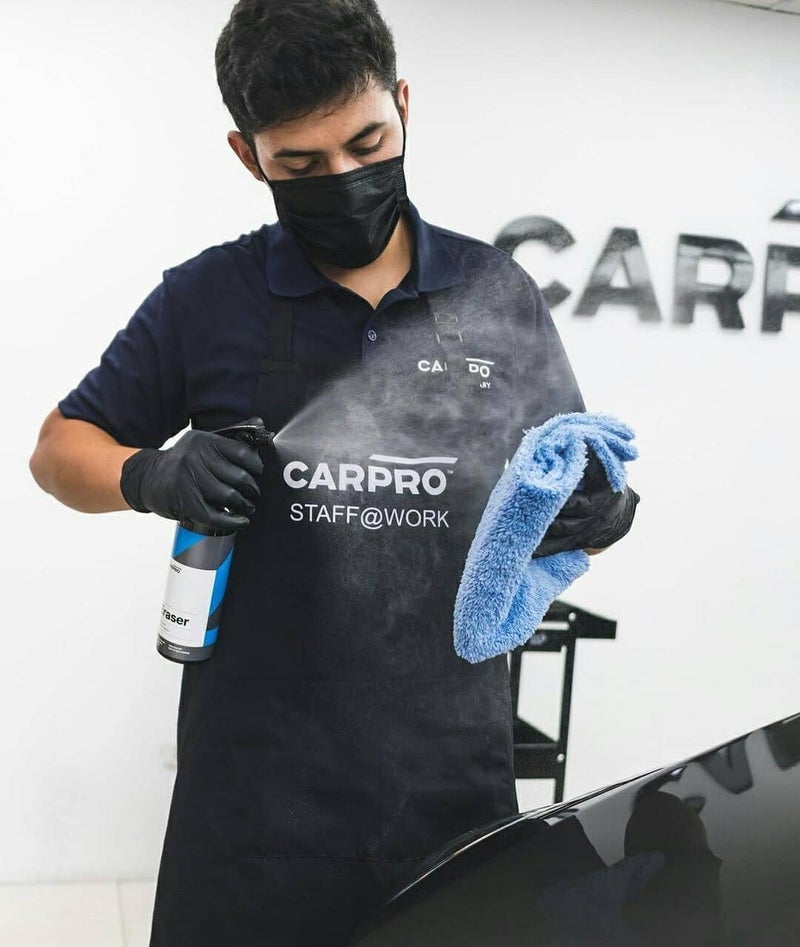 CARPRO ممحاة مزيل البوليش والزيوت - تحضير الطلاء السيراميكي، إزالة كاملة لزيوت البوليش لتطبيق طلاء CQUARTZ السيراميكي، مضاد للكهرباء الساكنة، خالي من الغبار، بدون سيليكون - 500 مل (17 أونصة) ورذاذ - Image 4