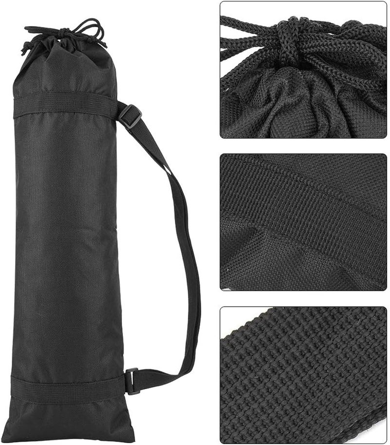 klarako Camera Tripod Bag Black Portable Folding Outdoor Oxford Padded Strap Camera Tripod Photography Carry Bag Designed for Camera Tripod Microphone Tripod Monopod (55cm) - Image 5