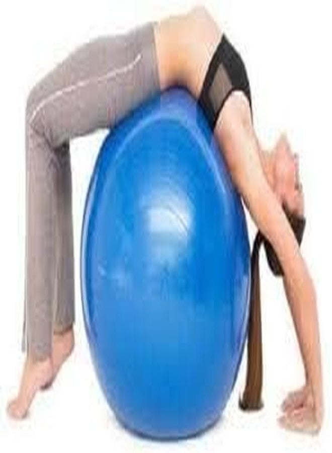 Cyrox Yoga Pregnancy Anti-Burst Gym Swiss Ball with Pump Anti-Slip Balance Stability Heavy Duty Fitness Yoga Swiss Birthing Ball Suitable for Men and Women (1Pcs) - Image 3