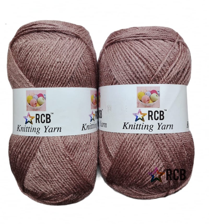 RCB BigBoss Knitting Yarn 3ply Wool 400 gm Best Used with Knitting Needles Crochet Needles Wool Yarn for Knitting Shade no3