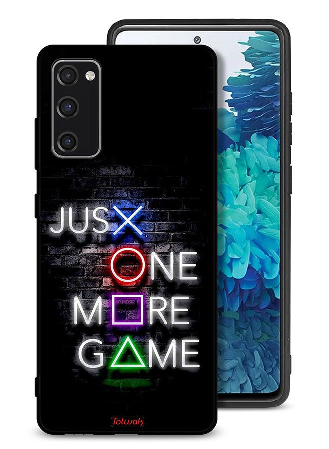 Tolwak Samsung Galaxy S20 FE 5G (2022) Protective Case Cover Just One More Game - Image 1