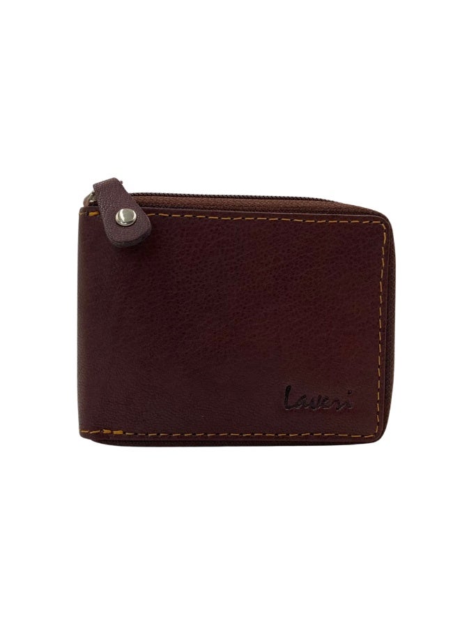 LAVERI LEATHER Full Zip leather men's Wallet - Image 2