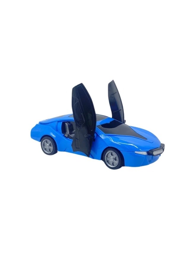 ستيم سيارة محاكاة بمقياس 1:18 مع أبواب وظيفية - 4 وظائف متعددة الألوان - Image 3