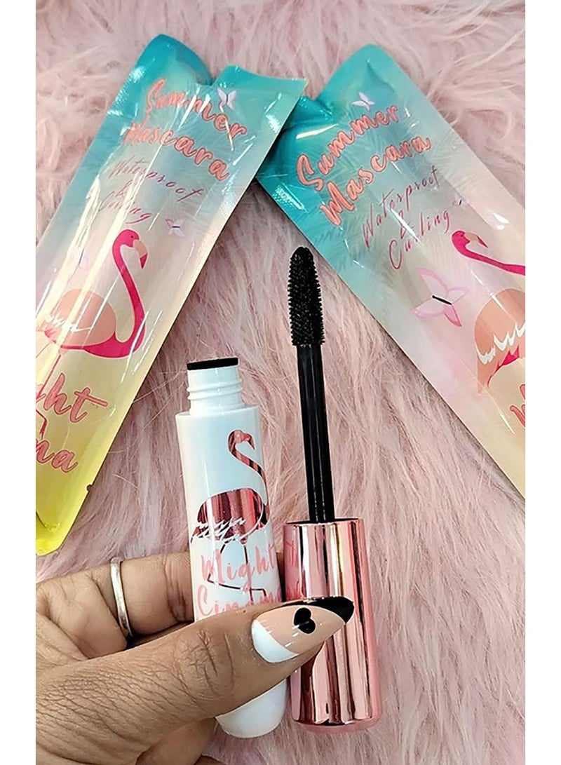 Might Cinema (might Cinema) Summer Waterproof Curling Mascara - 12g - 2579 - Swan - Image 3