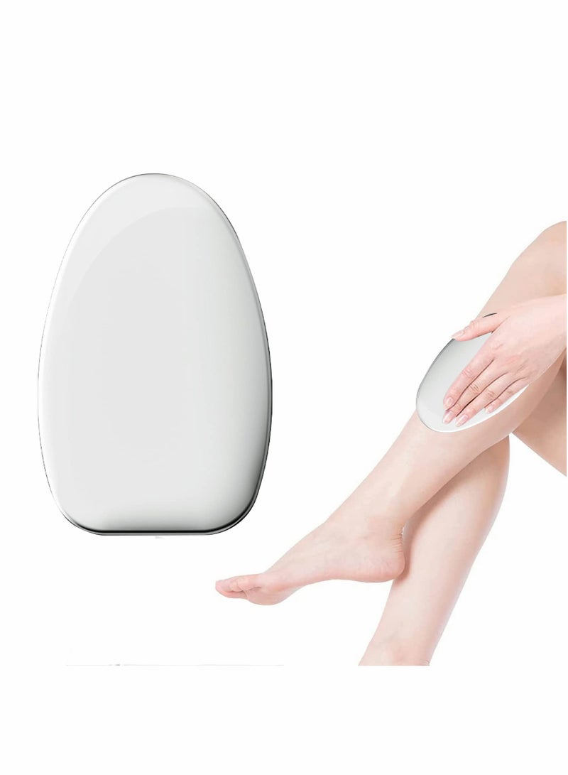 Excefore Crystal Hair Eraser, Magic Crystal Hair Remover, Painless Hair Removal Stone & Skin Exfoliator Tool for Men Women - Image 1