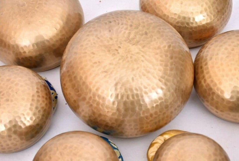 FASHERATI وعاء الغناء - أوعية الغناء التبتية للشفاء - أوعية الشاكرات - مطرقة (مجموعة من 7) - Image 5