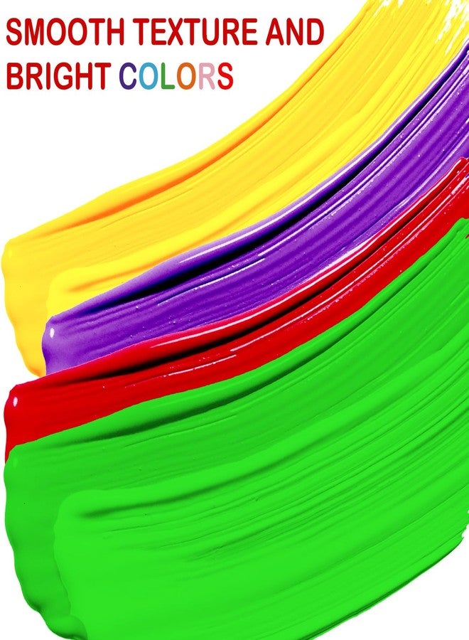 AROIC 8PCS Washable Finger Paint for Kids, Non-Toxic Finger Paints 8Colors, Art Supplies for Toddlers, Painting Supplies for Kids Boys Girls Gifts, Hand Paint DIY Crafts - Image 3