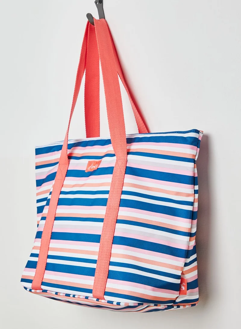 Joules Striped Lunch Tote Bag