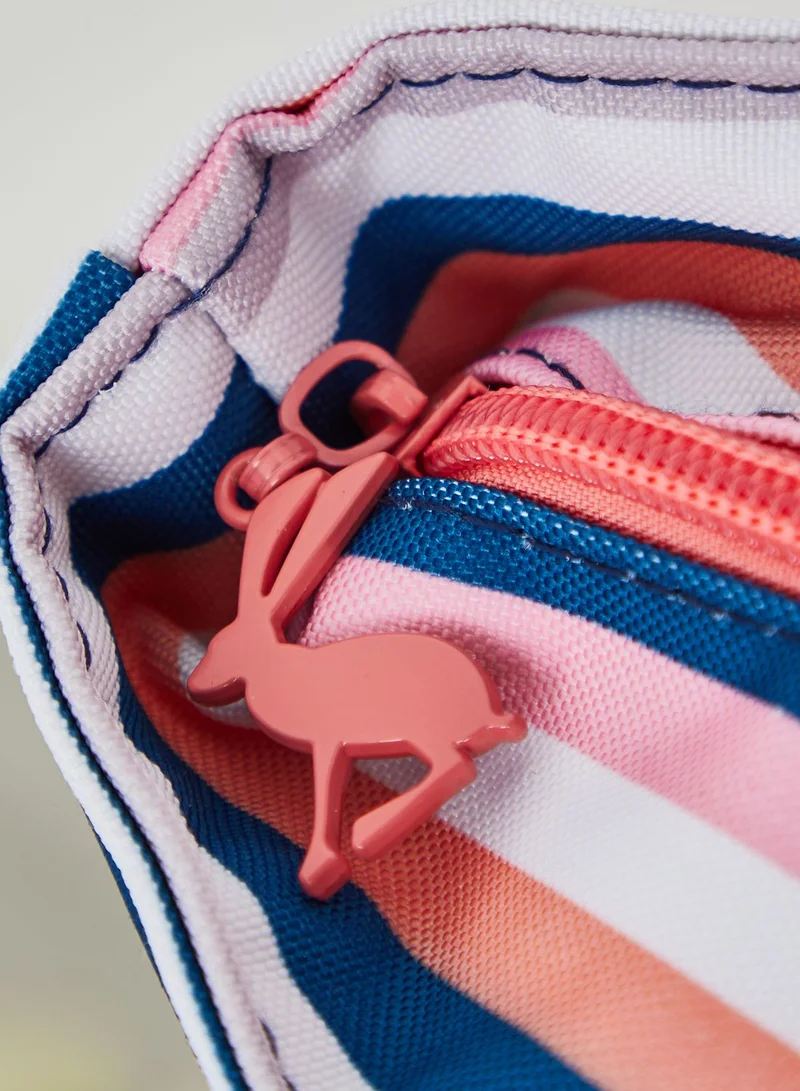 Joules Striped Lunch Tote Bag