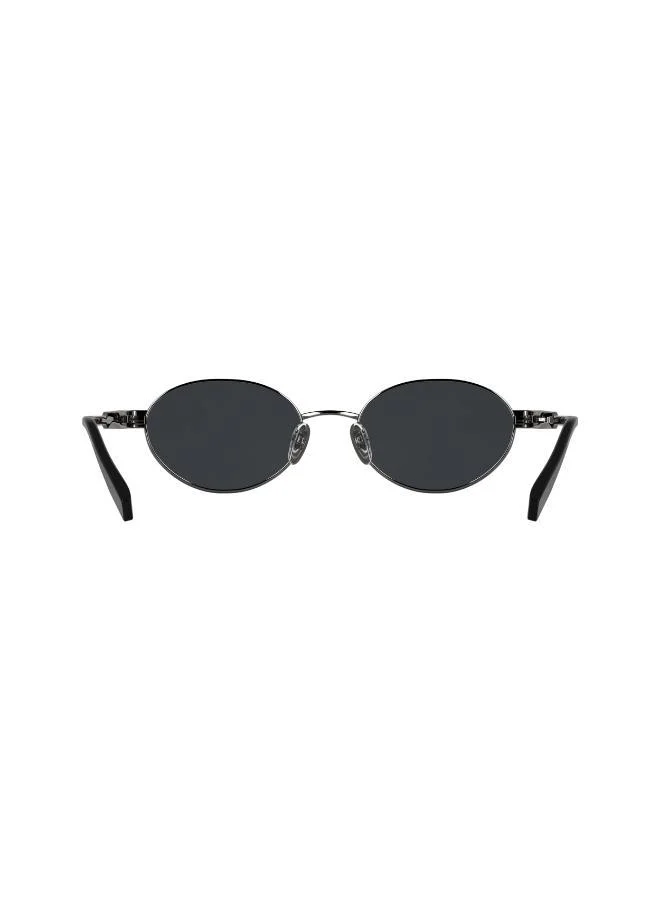 Karl Lagerfeld Full Rim Oval Sunglasses